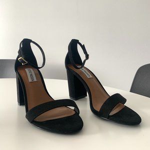 Steve Madden Dylann Black Sandal